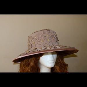 Mauve Church/Formal Wear Hat